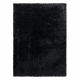 Teppich MUSTER Shaggy ALPINE 00052A uniform, schwarz