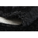 Covor Sample Shaggy ALPINE 00052A Uniforma negru