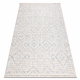 Alfombra SAMPLE SERENITY PU69A Rombos beige / gris