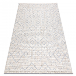 Alfombra SAMPLE SERENITY PU69A Rombos beige / gris