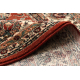 Wool carpet KASHQAI 4362 200 circle ornament claret / beige