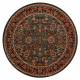 Tappeto di lana KASHQAI 4362 400 cerchio ornamento verde / chiaretto