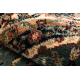 Wool carpet KASHQAI 4362 410 circle ornament green / beige