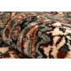 Vilnonis kilimas KASHQAI 4362 101 ornamentas smėlio spalvos / žalia