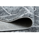 Modern MEFE Teppich 2783 Marmor - Strukturell zwei Ebenen aus Vlies grau