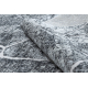 Moderný MEFE koberec 2783 Mramor - Štrukturálny, dve vrstvy rúna sivá