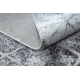 Moderní MEFE koberec 2783 Mramor - Strukturální, dvě úrovně rouna šedá