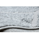 Moderne MEFE Teppe 2783 Marmor - strukturell to nivåer av fleece mørk grå 