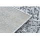 Modern MEFE carpet 6184 Paving brick - structural two levels of fleece dark grey 