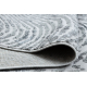 Moderný MEFE koberec 8725 y Odtlačok prstu - Štrukturálny, dve vrstvy rúna sivá