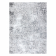 сучасний MEFE килим 8724 Орнамент vintage - Structural два рівні флісу сірий