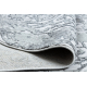 Tæppe MEFE moderne 8724 Pynt vintage vasket - Strukturelle, to niveauer af fleece grå