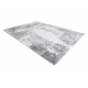 Moderný MEFE koberec 8731 Vintage - Štrukturálny, dve vrstvy rúna sivá