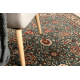 Wool carpet KASHQAI 4362 410 ornament green / beige