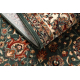 Wollen tapijt KASHQAI 4362 410 ornament groen / beige