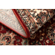 Wool carpet KASHQAI 4362 302 ornament claret / beige