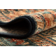 Tapis en laine KASHQAI 4301 500 oriental, cadre beige / vert