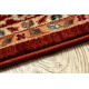 Tappeto di lana KASHQAI 4303 106 Fiori, cornice beige / chiaretto