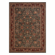 Wool carpet KASHQAI 4362 400 ornament green / claret
