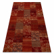 Wool carpet KASHQAI 4327 300 Patchwork claret 