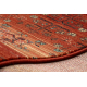 Wool carpet KASHQAI 4327 300 Patchwork claret 