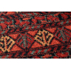 KASHQAI 4349 500 gyapjú szőnyeg keleti, keret bordó
