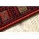 Tæppe villaa KASHQAI 4349 500 orientalsk, ramme rødbrun