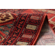 Tapis en laine KASHQAI 4349 500 oriental, cadre bordeaux