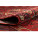 Wollen tapijt KASHQAI 4349 500 oosters, kader rode kleur
