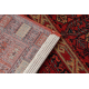 Wool carpet KASHQAI 4349 500 oriental, frame claret 