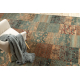 Wool carpet KASHQAI 4327 400 Patchwork green