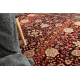 Vilnonis kilimas KASHQAI 4365 300 Gėlės, rėmelis klaretas / smėlio spalvos