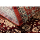 Wool carpet KASHQAI 4365 300 Flowers, frame claret / beige