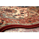 Tappeto di lana KASHQAI 4373 301 orientale, traliccio terracotta / beige