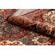 Wollen tapijt KASHQAI 4373 301 oosters, latwerk terracotta / beige