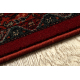 Wool carpet KASHQAI 4302 300 Flowers, frame claret 