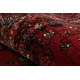 вълнен килим KASHQAI 4302 300 цветя, рамка бордо