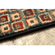 Wool carpet KASHQAI 4353 990 Patchwork terracotta / beige
