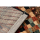 Wollen tapijt KASHQAI 4353 990 Lapwerk terracotta / beige