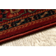 Wollen tapijt KASHQAI 4345 300 oosters, kader rode kleur
