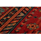 Vilnas paklājs KASHQAI 4345 300 austrumniecisks, rāmis tumši sarkanš