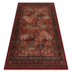 Tapis en laine KASHQAI 4309 300 oriental, cadre bordeaux