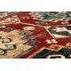 Tapis en laine KASHQAI 4306 300 oriental, cadre terre cuite / beige
