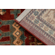 Wollteppich KASHQAI 4306 300 orientalisch, Rahmen Terrakotta / beige