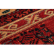 Ullteppe KASHQAI 4346 300 orientalsk, geometrisk claret