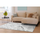 BLISS Z162BZ253 koberec sivý / krémový - Abstrakcia, moderný, štrukturálny