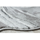 БЛИСС Z162BZ253 тепих сиви / крем - Апстракција, модеран, структуран