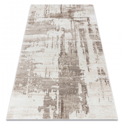 BLISS Z165AZ128 matta kräm / beige - Abstraktion, modern, strukturell