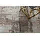 BLISS Z165AZ128 koberec krémová / béžová - Abstrakce, moderní, strukturální