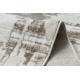 BLISS Z165AZ128 carpet cream / beige - Abstraction, modern, structural